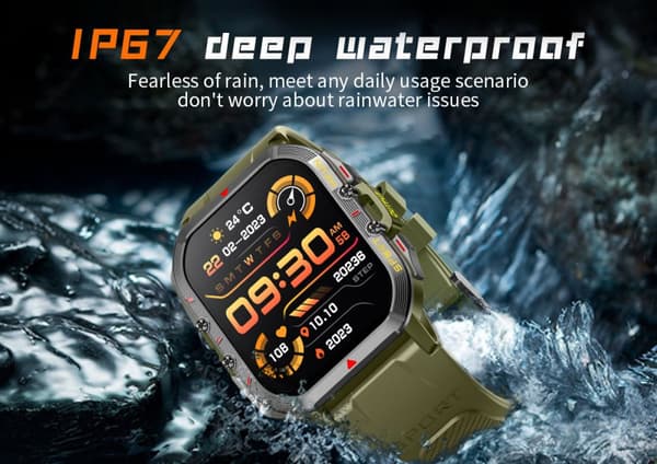 SmartWatch Modes AI Voice Assistant SOS