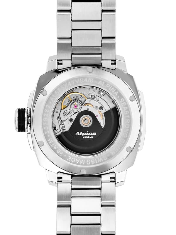 Mens Watch Alpina AL-525LBN4V6B, Automatic, 46mm, 30ATM