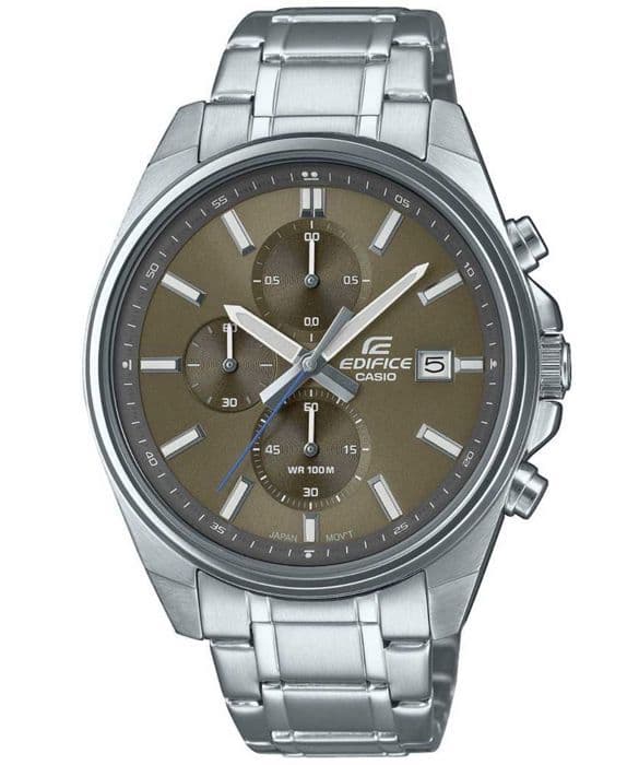 Klocka - Casio - Edifice EFV-610D-5CVUEF - Kvarts - Rostfritt stål - 44 mm