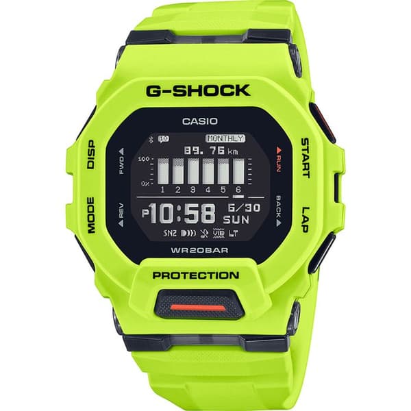 Klocka - CASIO - G-Shock Sport - GBD-200-9ER - Fluorescerande gul