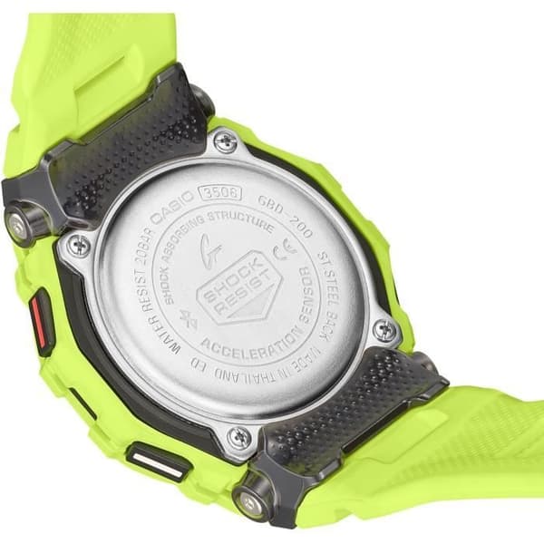 Klocka - CASIO - G-Shock Sport - GBD-200-9ER - Fluorescerande gul