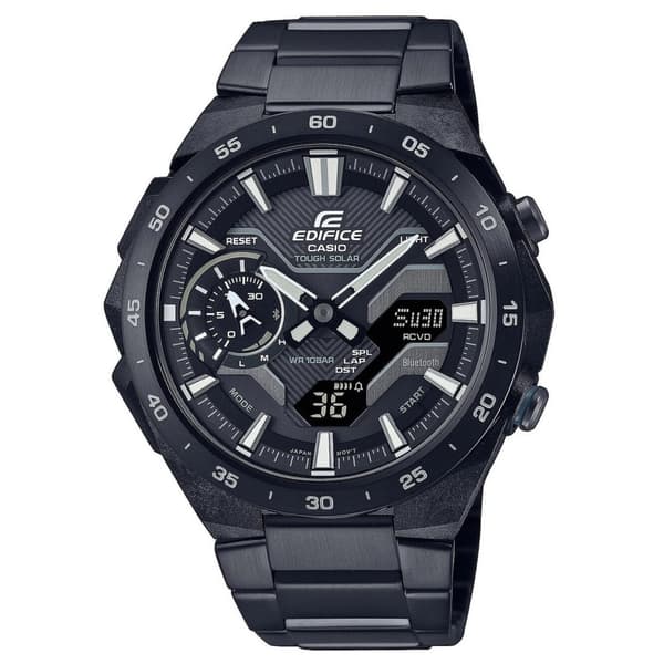 Mens Watch Casio ECB-2200DC-1AEF, Quartz, 48mm, 10ATM