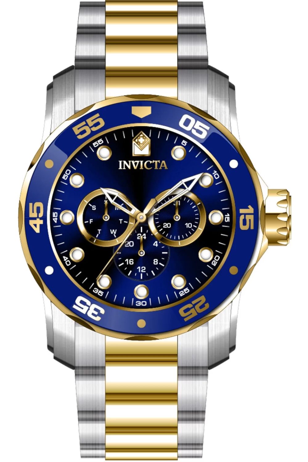 Invicta Pro Diver SCUBA 45724 M nd Kvarts ur 48mm CDON