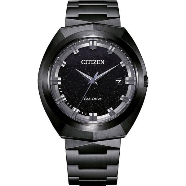 Herrklocka - CITIZEN - BN1015-52E - Solenergi - Vattentät 10 Atm - Svart stålarmband