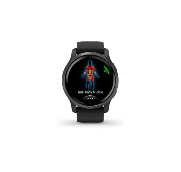 Garmin Venu 2, sort/skifer