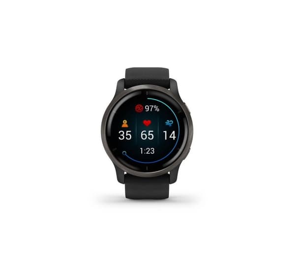 Garmin Venu 2, sort/skifer