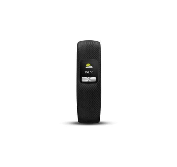 Garmin aktivitetsspårare Vivofit 4 L, svart