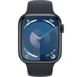 Miniatyrbild 2 av 3: Apple Watch 9 GPS + Cellular 45 mm Sport Band M/L, midnatt (MRMD3ET/A)