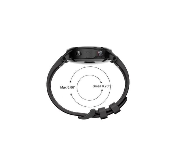 Tech-Protect klokkerem Glatt Garmin fenix 5/6/6 Pro 22mm, svart