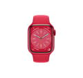 Pikkukuva 2 / 3: Apple Watch 8 GPS 41mm Sport Band (PRODUCT) PUNAINEN (MNP73EL/A)