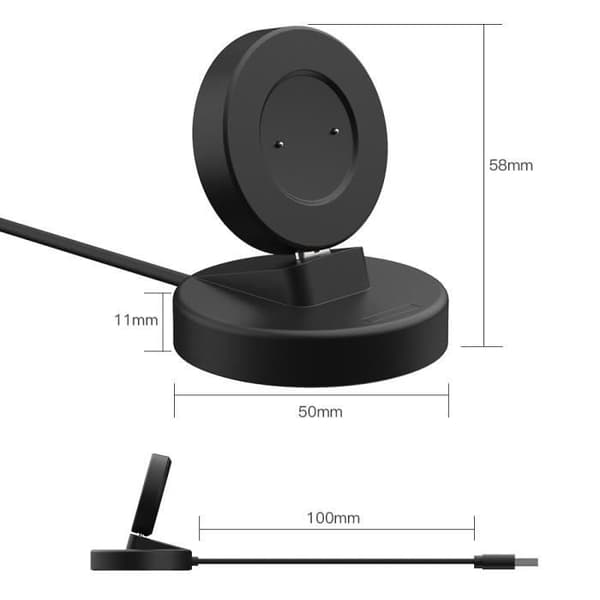 Smartwatch-laddare för Huawei Watch GT GT2e 42mm 46mm Classic Sport Active Honor Magic 1-2 GS Pro Dock [E381EAE]