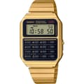 Miniatyrbild 3 av 4: Casio Watch - Unisex - CA-500WEG-1AEF - Guld rostfritt stål - Vattentålig 3 bar