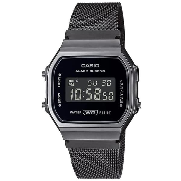 Casio Vintage Iconic Herrklocka - Svart - Timing - Larm - 3 ATM Vattentålig