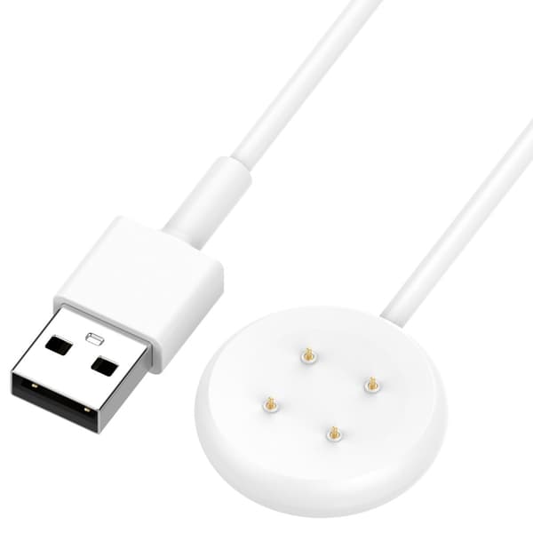 Laturi Google Pixel Watch 2 - USB 1m - Valkoinen