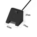 Pikkukuva 6 / 6: Latausasema Garmin Venu 3 / Venu 3s / Vivoactive 5 - USB 1m - Musta