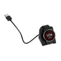 Pikkukuva 2 / 6: Latausasema Garmin Venu 3 / Venu 3s / Vivoactive 5 - USB 1m - Musta
