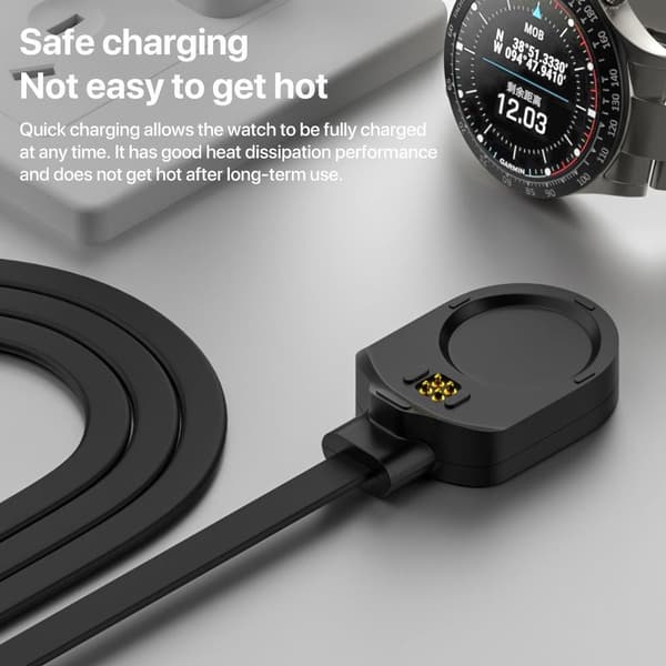 Latauskaapeli Garmin MARQ 2 - USB 1m - Musta