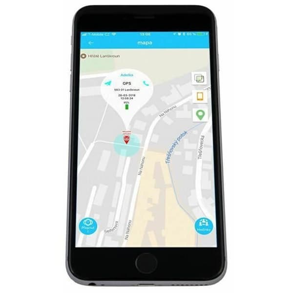 Helmer Chytré Dotykové Hodinky S Gps Lokátorem A Fotoaparátem - Lk 707 Růžové, för barn