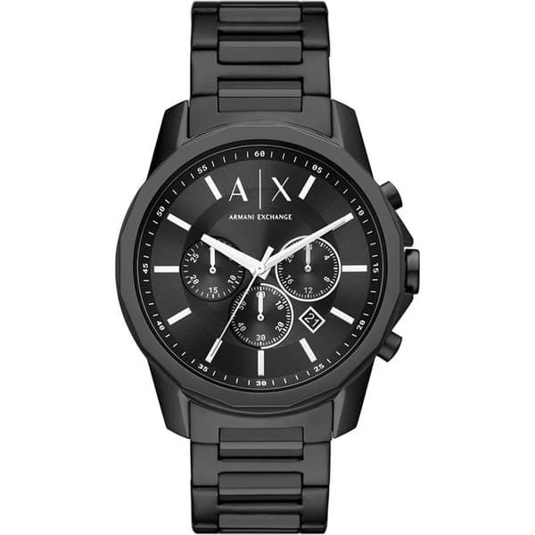 Klocka - Armani Exchange - AX1722 - Kvarts - Kronograf - Rostfritt stål Svart