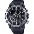 Miniatyrbild 3 av 4: Casio Watch - Herr - ECB-40P-1AEF - Svart plast - 10 Atm - Kvarts - Dubbel display