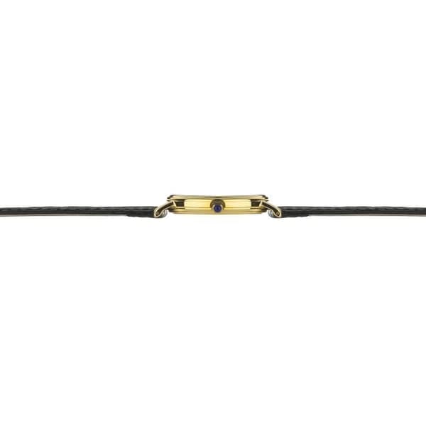 ORPHELIA GOLD WATCHES - Herrklocka - Kvarts - Analog - Svart läderarmband - MON-7081-2