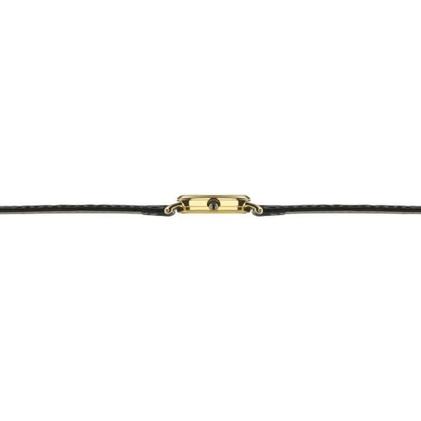 ORPHELIA GOLD WATCHES - Damklocka - Kvarts - Analog - Svart läderarmband - MON-7083