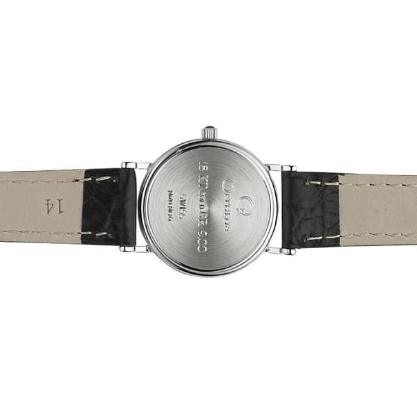 ORPHELIA GOLD WATCHES - Damklocka - Kvarts - Analog - Svart läderarmband - MON-7084-1