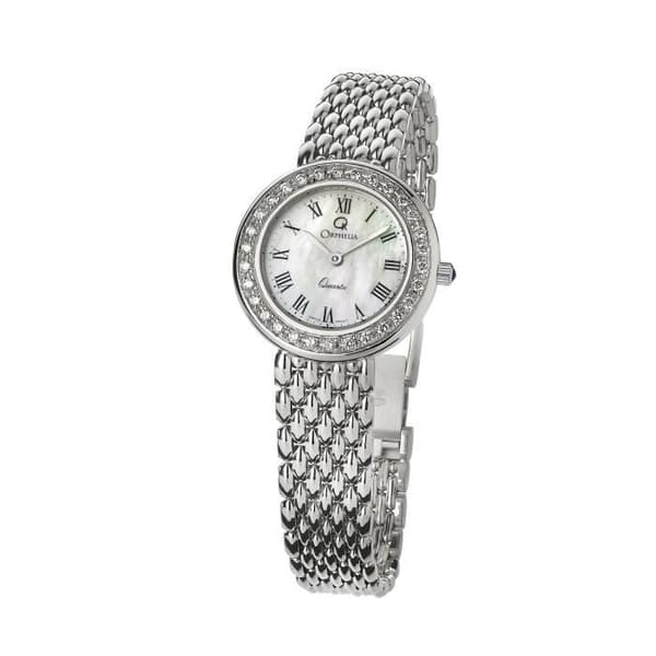 ORPHELIA GOLD WATCHES - Damklocka - Kvarts - Analog - Vitguldsarmband Vitguld - MON-7071