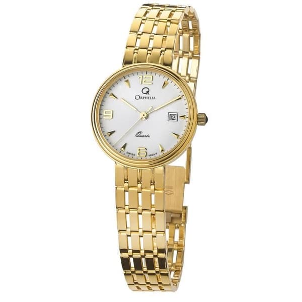 ORPHELIA GOLD WATCHES - Damklocka - Kvarts - Analog - Armband Gult Guld Gyllene - MON-7078-1