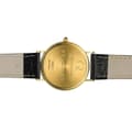 Miniatyrbild 4 av 4: ORPHELIA GOLD WATCHES - Herrklocka - Kvarts - Analog - Svart läderarmband - MON-7081-1