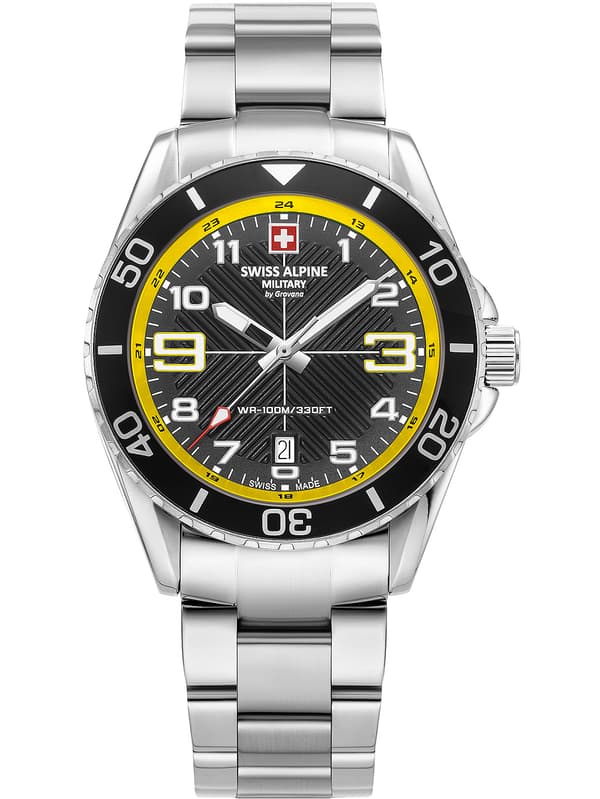Mens Watch Swiss Military 7029.1138, Quartz, 42mm, 10ATM