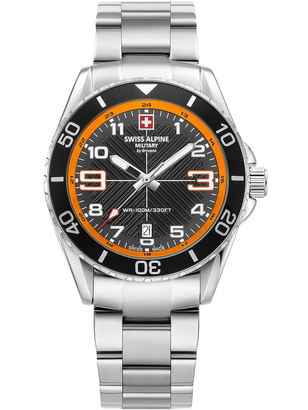 Mens Watch Swiss Military 7029.1139, Quartz, 42mm, 10ATM