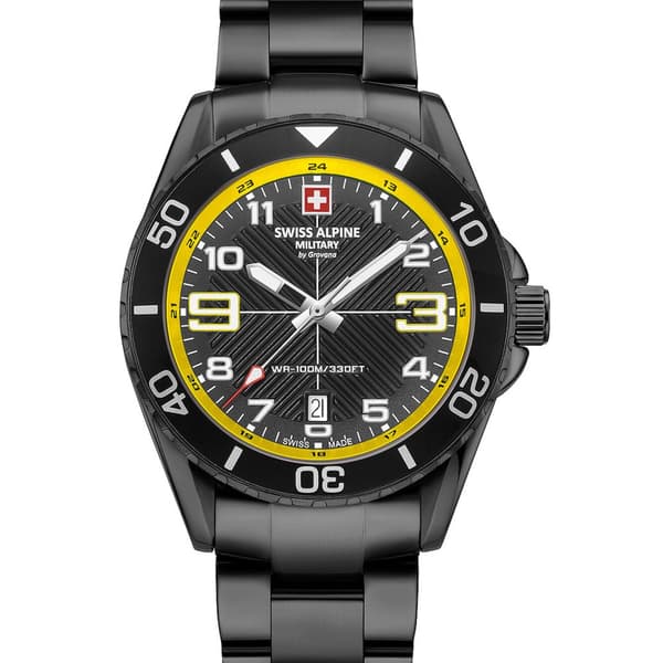 Mens Watch Swiss Military 7029.1178, Quartz, 42mm, 10ATM