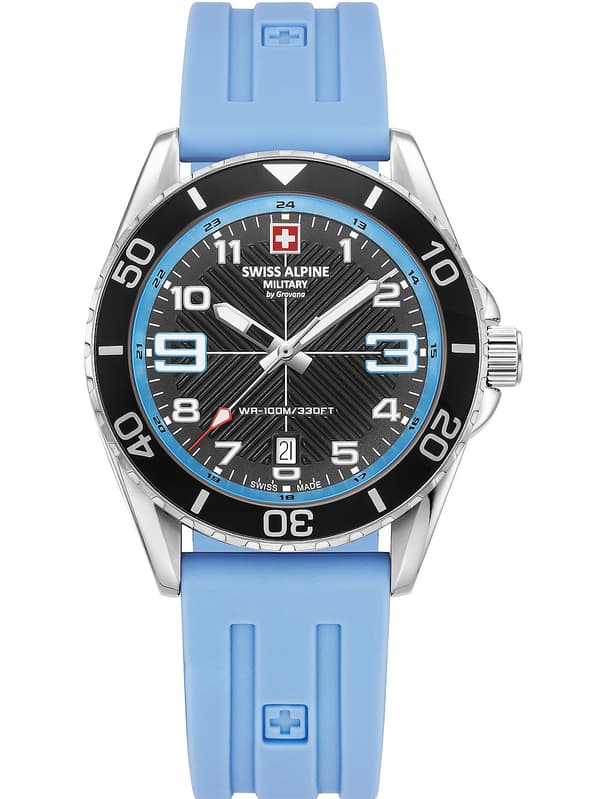 Mens Watch Swiss Military 7029.1831, Quartz, 42mm, 10ATM