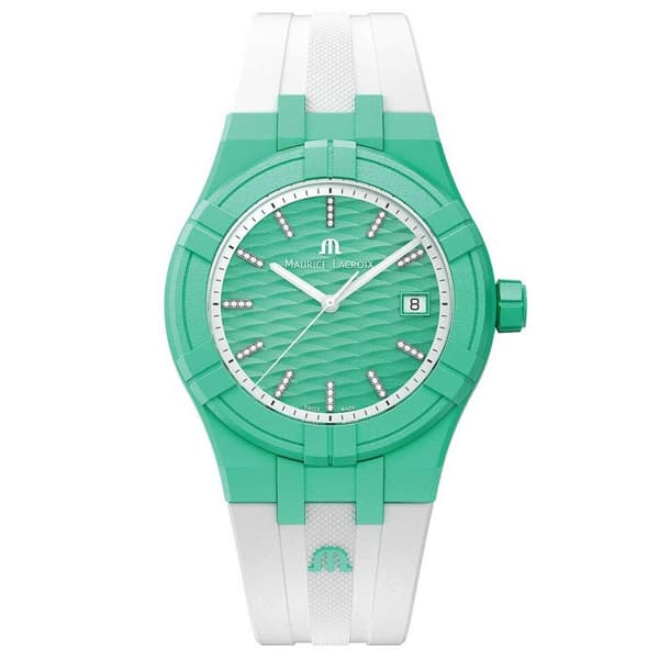 Ladies Watch Maurice Lacroix AI2008-CCCC1-3A0-0, Quartz, 40mm, 10ATM