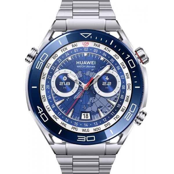 Huawei Watch Ultimate -smartklocka, 48,5 mm, silver