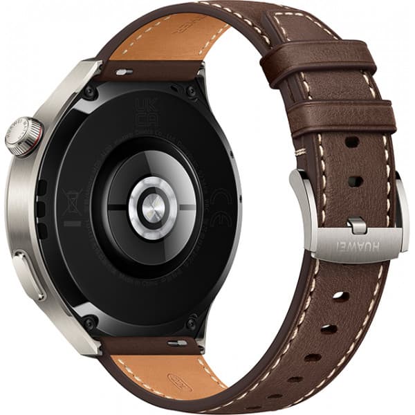 Huawei Watch 4 Pro LTE smartwatch, 49 mm, brun læderrem