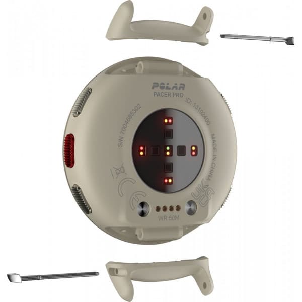 Polar Pacer Pro -GPS-juoksukello, Champagne / Gold