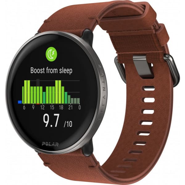 Polar Ignite 3 Titanium sportsur, brun