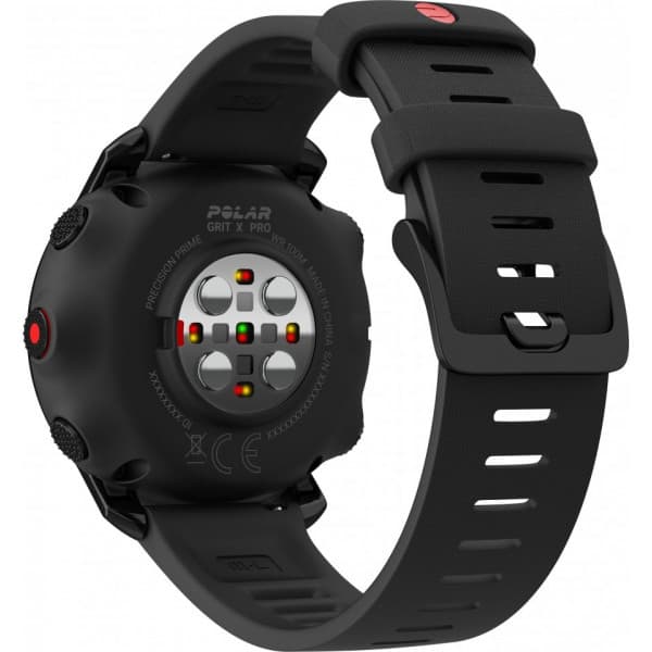 Polar Grit X Pro -urheilukello M/L-ranneke, musta