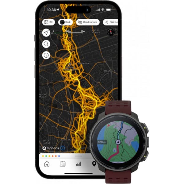 Suunto Vertical sportsur, Black Ruby