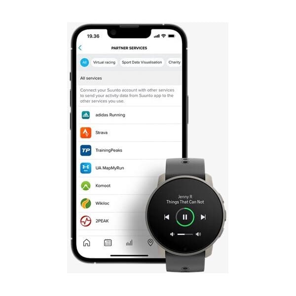 Suunto 9 Peak Pro -multisport-urhælur, Titanium Slate