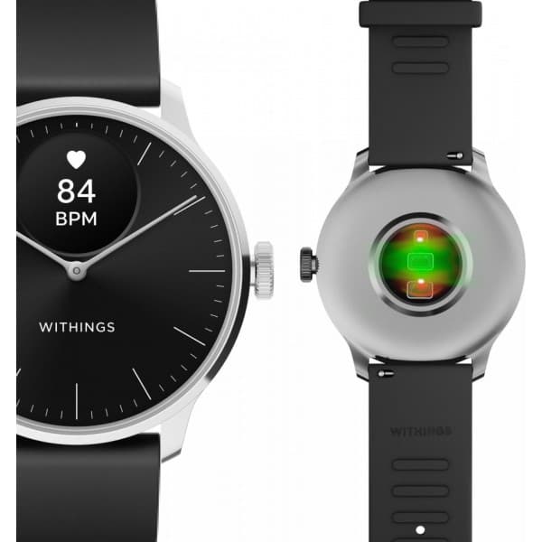 Withings Scanwatch Light -smartwatch, 37 mm, sort