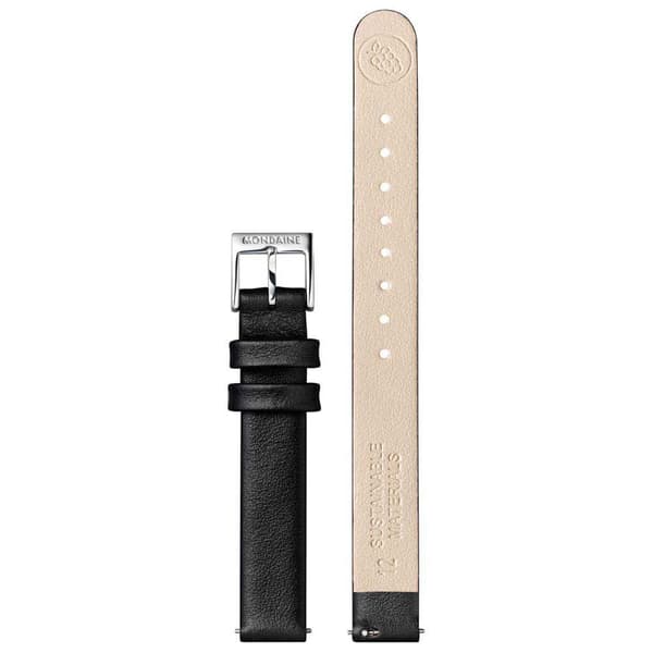 Mondaine Vegansk Klocka I Läder Evo 2 Petite Silver