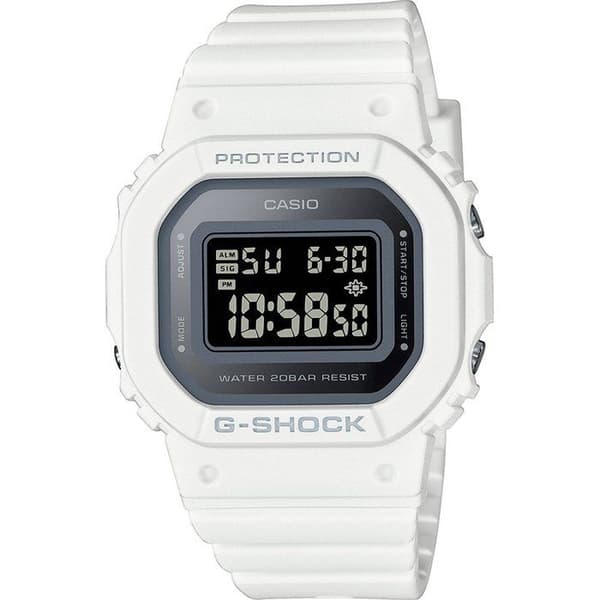 Klocka - Casio - G-Shock Classic - Herr - Vit - Stöttålighet - Vattentålighet 20 bar