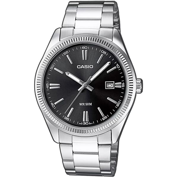 Casio Armbandsur Mtp-1302pd-1a1 Silver