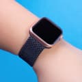 Pikkukuva 3 / 3: Elastinen Ranneke Apple Watch 42/44/45mm 135mm - Musta