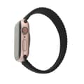 Pikkukuva 2 / 3: Elastinen Ranneke Apple Watch 42/44/45mm 135mm - Musta