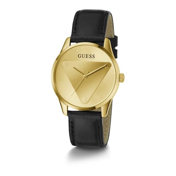 Guess Armbåndsur Emblem Gylden