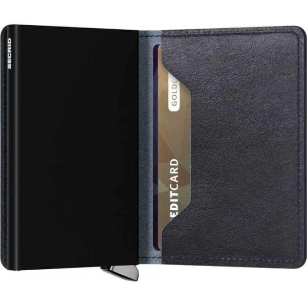 Secrid Basco Navy Slimwallet-plånbok, blå